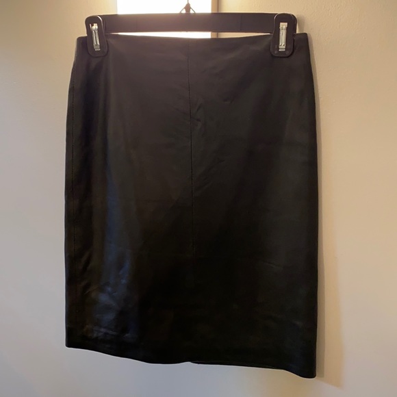All saints leather skirt - Picture 2 of 3